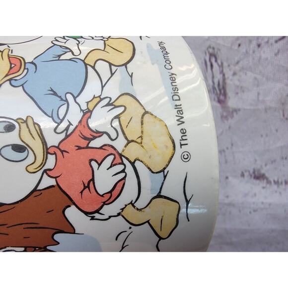 Donald Daisy Duck Holiday Applause Coffee Mug Walt Disney Christmas Vintage 1988 - Picture 3 of 8